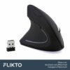 Ergonomic Vertical Wireless Mouse
